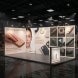 6m Backlit Exhibition Stand LED Lightbox Display with Counters Storage lifestyle
