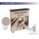 6m Backlit Exhibition Stand LED Lightbox Display with Counters Storage seg light box counter