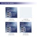 6m Backlit Exhibition Stand Premium LED Lightbox Display with Counters Branding Panels both side printing