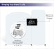 3m Exhibition Stand - Portable Display Stand with Counter