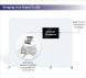 3m Exhibition Stand - Portable Display Stand with Counter & LED Lights