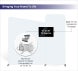 6m Exhibition Stand - Fabric Display Stand with Dual Counters & LED Lighting