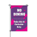 No Dining Take Out And Curbside Garden Flags