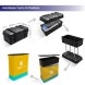 3m Inline Exhibition Stand  – Modular Display with Backwall, Counter & LED Kit