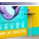 3m Inline Exhibition Stand  – Modular Display with Backwall, Counter & LED Kit