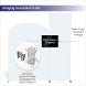 3m Inline Exhibition Stand  – Modular Display with Backwall, Counter & LED Kit