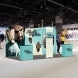 6m Inline Exhibition Stand  – Complete Display Kit with Dual Podiums & Banner Stand