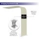 6m Inline Exhibition Stand  – Complete Display Kit with Dual Podiums & Banner Stand