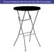 80cm Round Table-Top Cover - Black