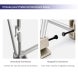 Straight Fabric Pop Up Display Stand