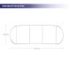 Curved Stretch Fabric Backdrop Standard Frame Size