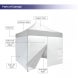 Printed Gazebo 3m x 3m