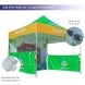 Printed Gazebo Tent 3m x 3m