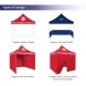 Printed Gazebo Tent 3m x 3m