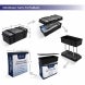 inline 10 ft inline trade show booth design 16 hard case podium