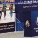 inline 20 ft inline trade show booth design 18 shelf for marketing material