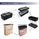 inline 20 ft inline trade show booth design 38 hard case podium