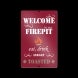 Reflective Firepit Signs