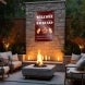 Reflective Firepit Signs