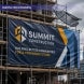 Scaffolding Banners Built for Wind Stability