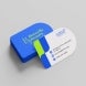 Half Circle Side Business Cards