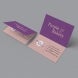Folded Business Cards