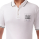 Men's White Polo Shirt - Embroidered
