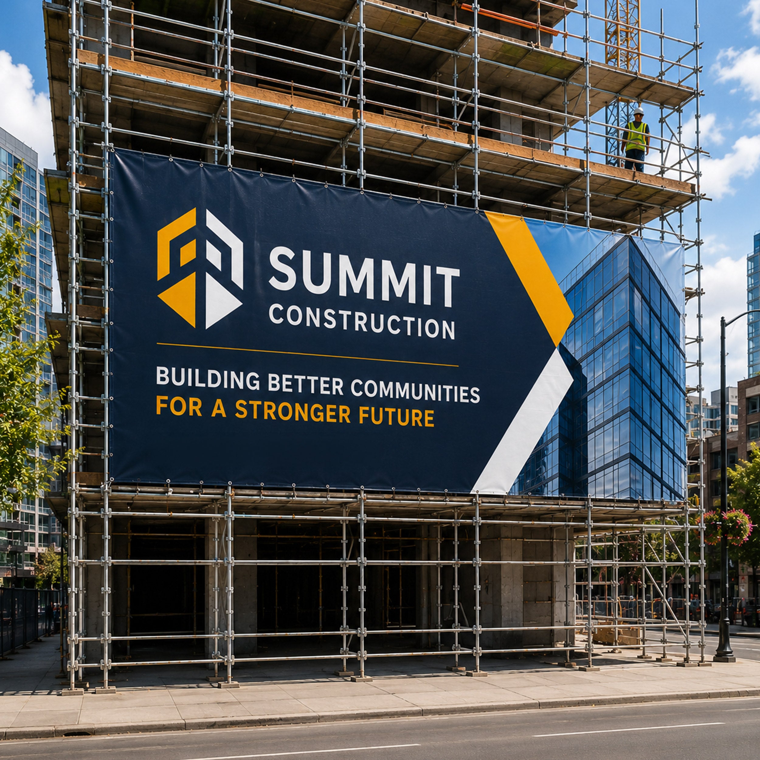 Scaffolding Banners Lifestyle Image