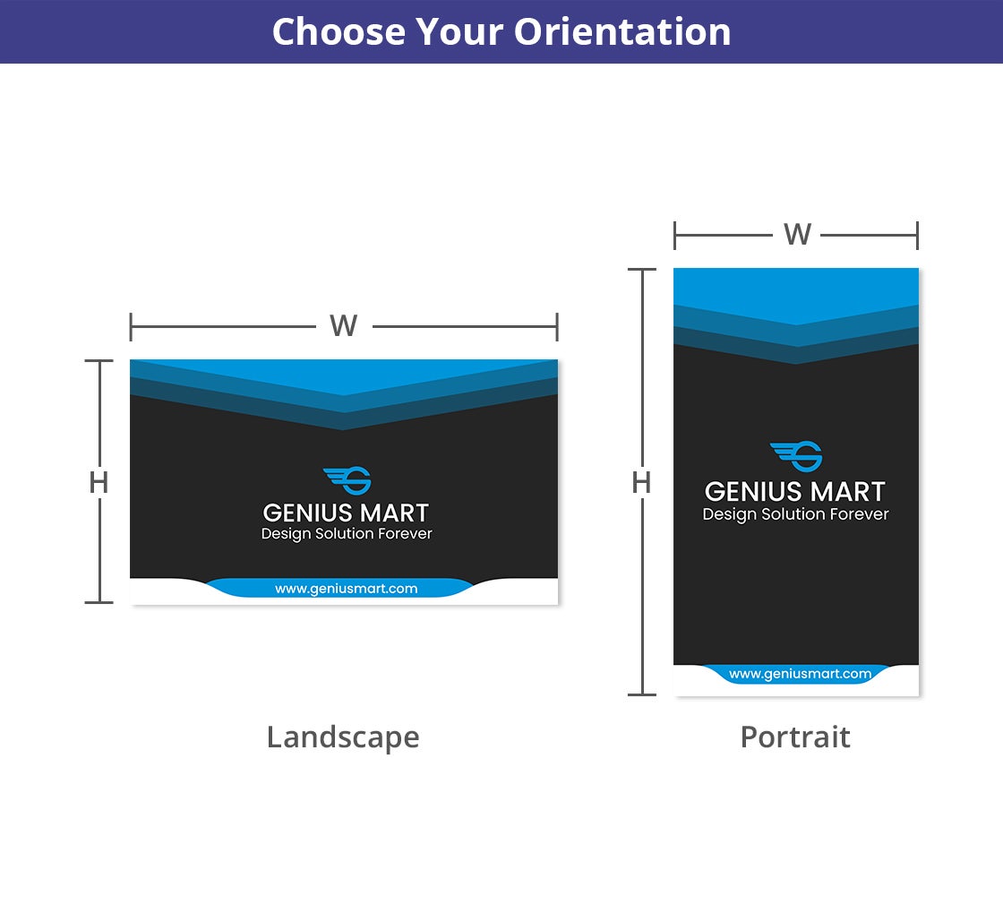 Custom Business Cards – 100PCS Printable Cards With Your Logo, Text & Photo, Front & Back Printing - View #3